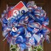 Deco Mesh STRIPED TEXAS RANGERS Wreath
