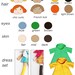 Doll - fashion fabric plush doll personalised