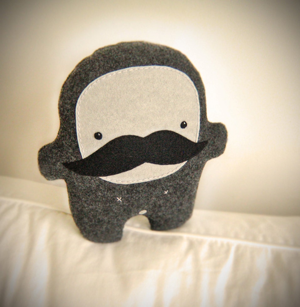 Bambak, stuffed guy with big mustache
