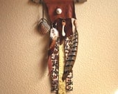 talullah.  an ocean and animal spirit inspired bohemian wall hanging.