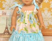 Faith's 18" Doll Size Shirred Sundress PDF Pattern