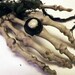 Real Human Tooth Domed Resin Adjustable Ring