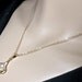 Calla Lily necklace and earrings Set - Freshwater pearls - Gold filled - Bridal jewelry - gift -