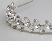 Bridal Headpiece - Wedding Headband with Rhinestone Crystals