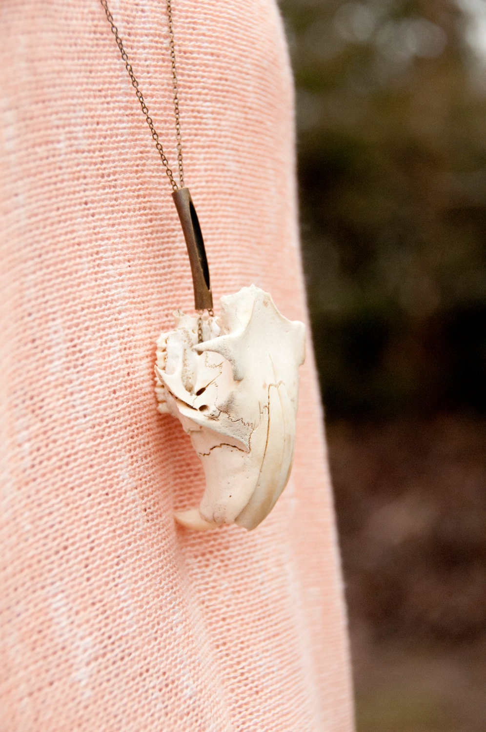 Rodent Skull Necklace