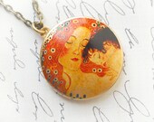 Locket Mother Child Locket Jewelry Gift Photo Jewelry Antique Locket Necklace Mothers Day Gift Family