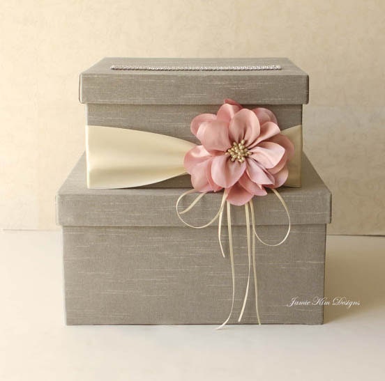Wedding Card Box Wedding Money Box Gift Card Box - Custom Made