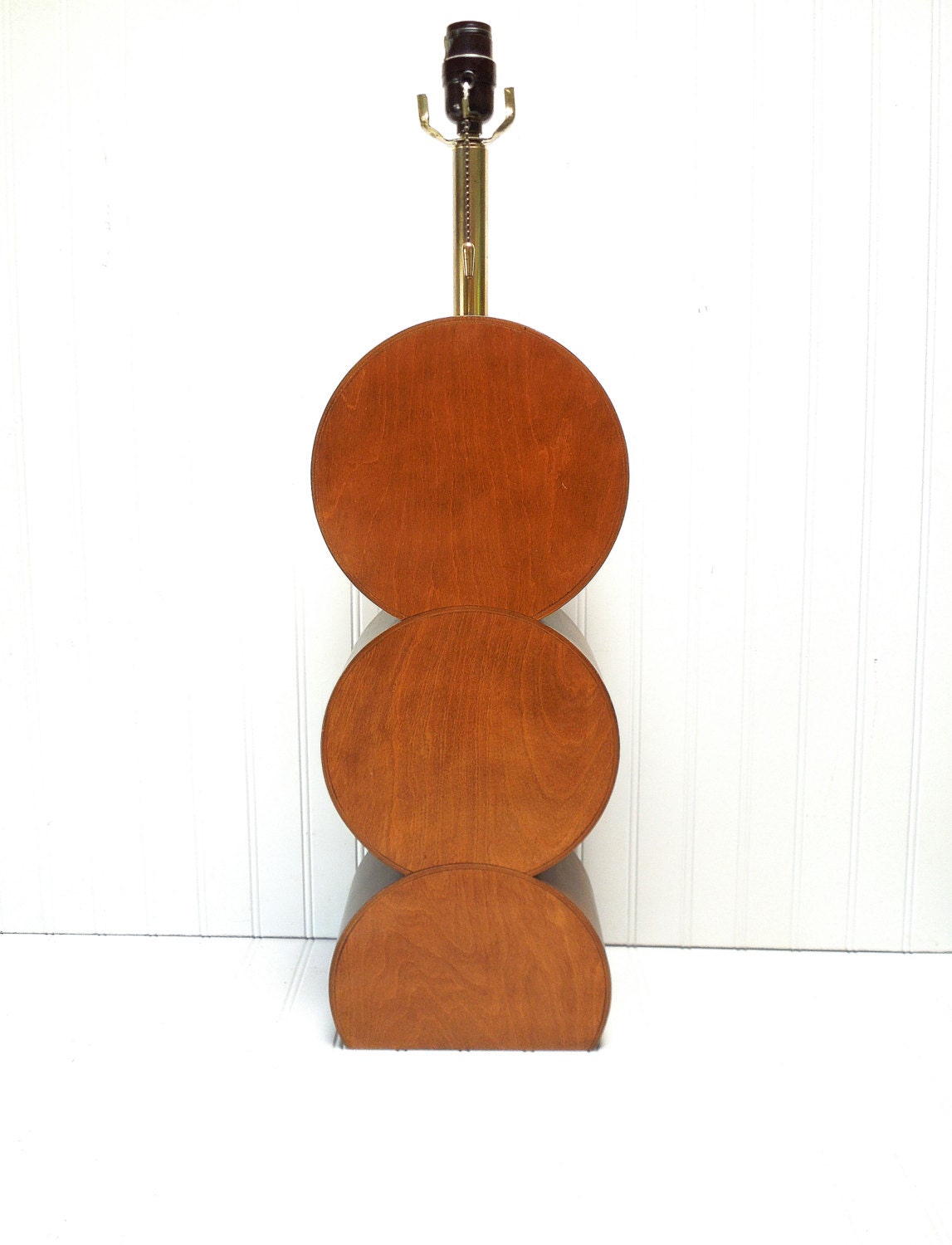SALE Mid Century Modeline Bentwood Lamp Vintage Modeline Bent Wood Table Lamp