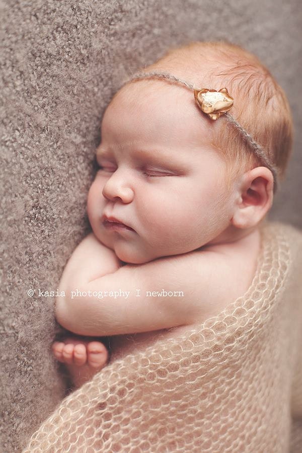 Golden Tan  Vintage Rose Tie Back  Headband - Vintage baby Headband- Rose Headband- Tie Back Headbands- Newborn Photography prop