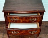 Vintage Mid century Basset Night Stand with Drawers