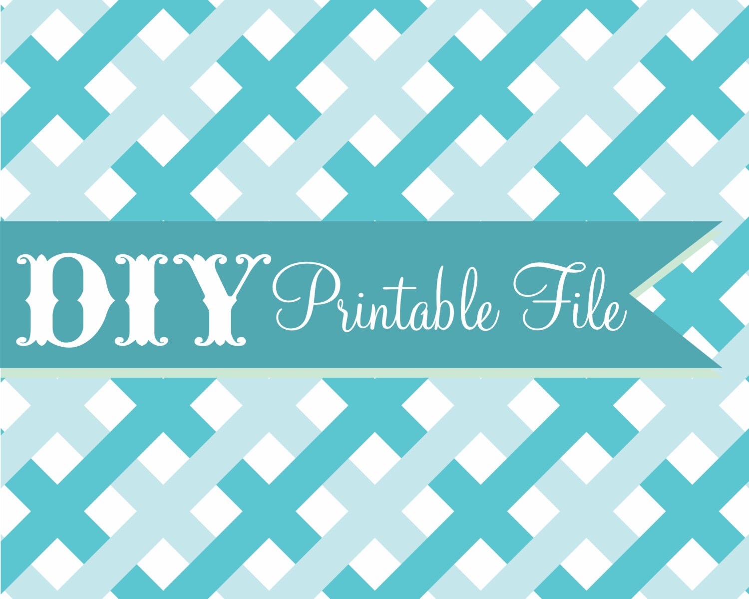 DIY Printable Save the Date / Invitation