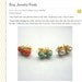 Tiny Stud Earrings - Coral, Mint, & Pearl - Choose Your Color - One Pair of Post Earrings - Perfect Gift Idea - Minimalist