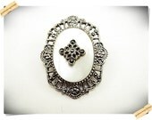 Marcasite Brooch