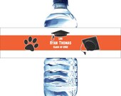 100 Graduation Personalized Water Bottle Labels, Waterproof and self stick Il_170x135