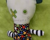 Brady's Basement - Dot Girl Doll, Art Doll, Dark Humor