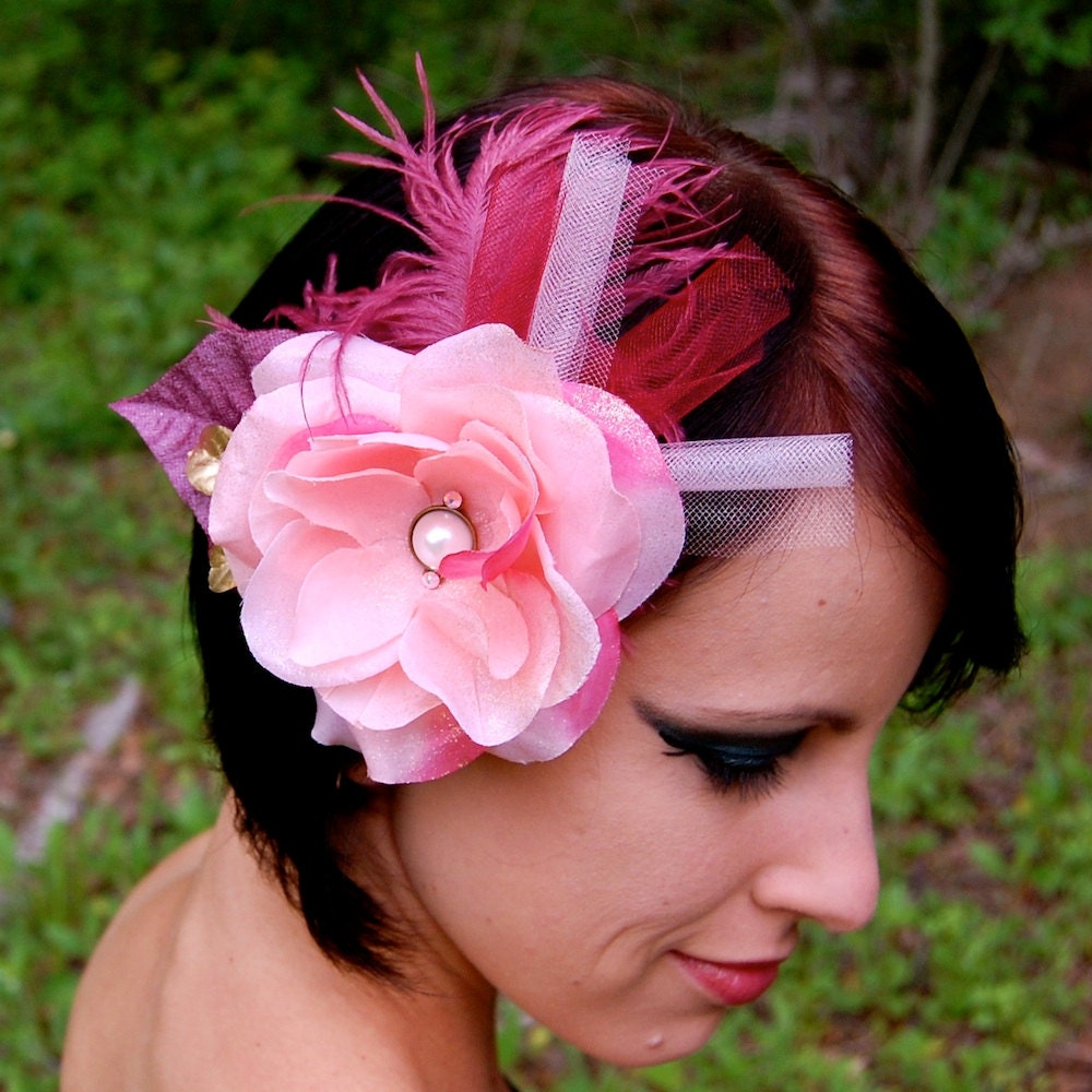 ROSE ROMANCE Hair Clip Headdress SALE