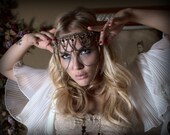 Divinity Gyspy Witchy Silver Head Chain