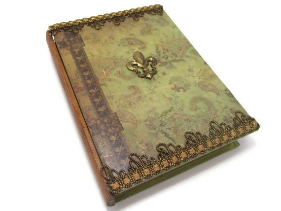 Fleur de Lys Book Box Drawer