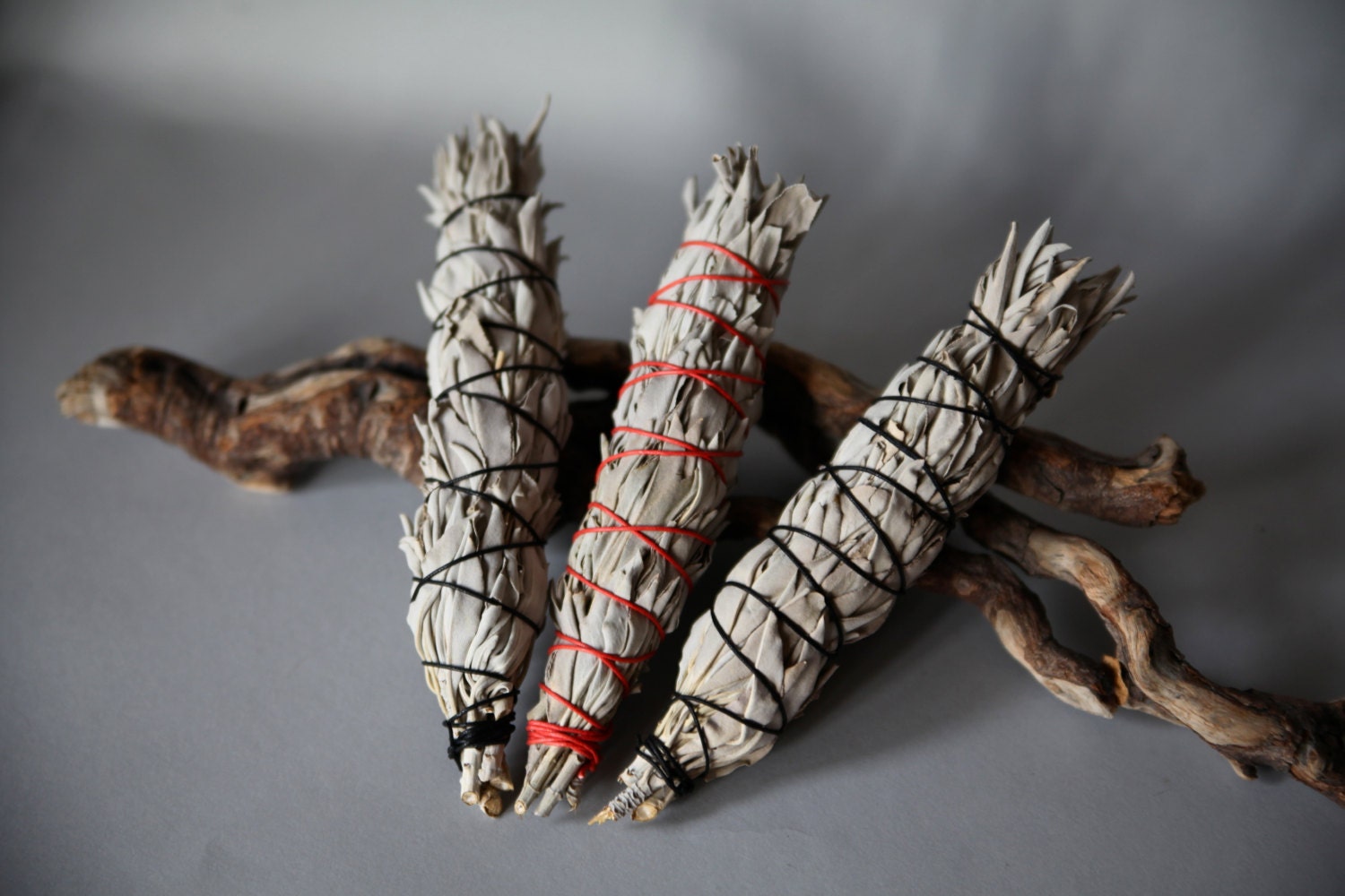 3-Pack Smudge Sticks - Energy Cleansing White Sage