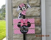 Minnie Mouse Birthday Yard Sign