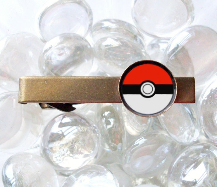 Pokemon Poke Ball Tie Clip