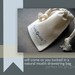 Hand Stamped Aluminum Keychain - Heavy Gauge - Wire Wrapped - Lightweight - Gandhi Animal Quote