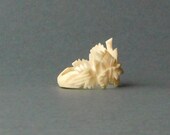 Carved Bone Dragon Ring.