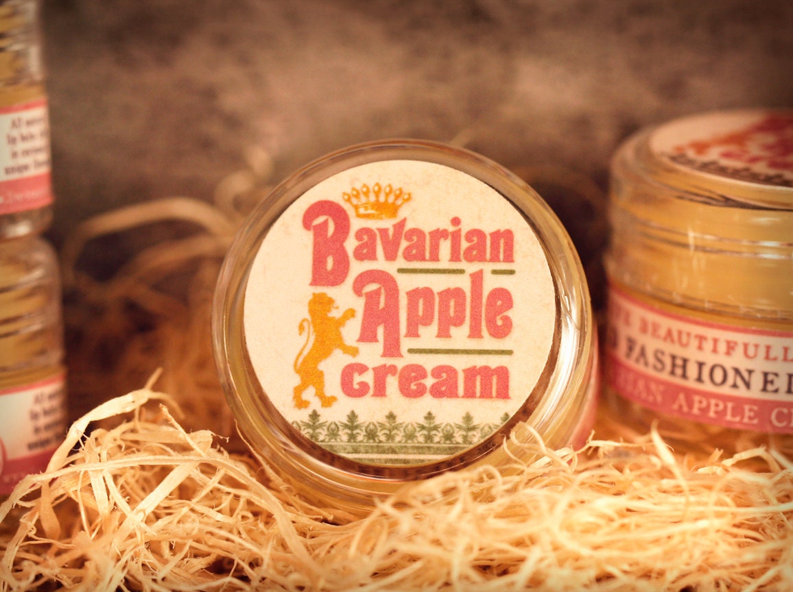All Natural - Bavarian Apple Cream - Lip Balm Jelly - Tangy Apples with Cream