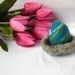 Easter Egg Ornament/ Easter toy/ Felted wool egg /eco friendly gift / handmade felt decoration in pastel colours