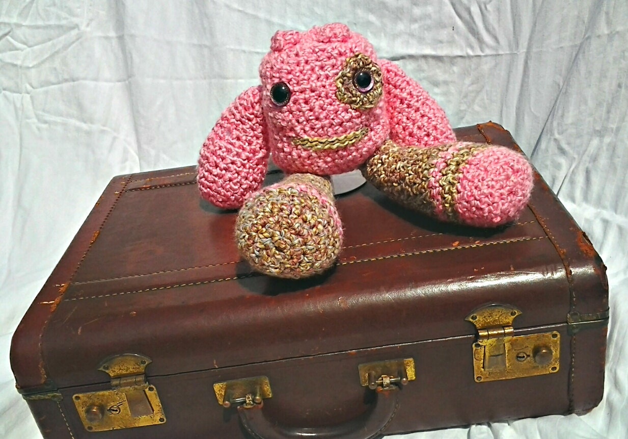 Big Pink Bubble Monster