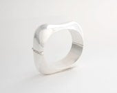 Modernist Kaija Aarikka Silver Bracelet Finland Scandinavian Nordic 1960s