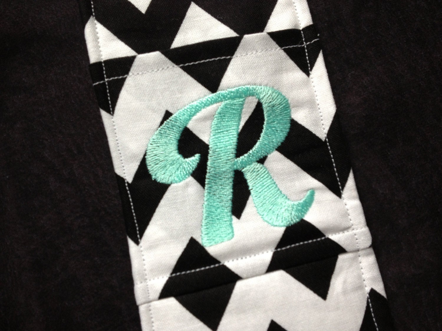 Single Letter Embroidery Add On for Camera Strap Cover- London Font