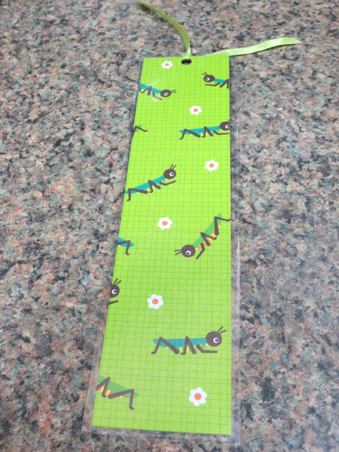 Cricket Bookmark. Teacher Bookmark. Librarian Bookmark. Four or more one dollar each. Teacher Gift.Party Favor.