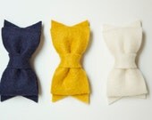 Nautical Felt bows- Set of 3