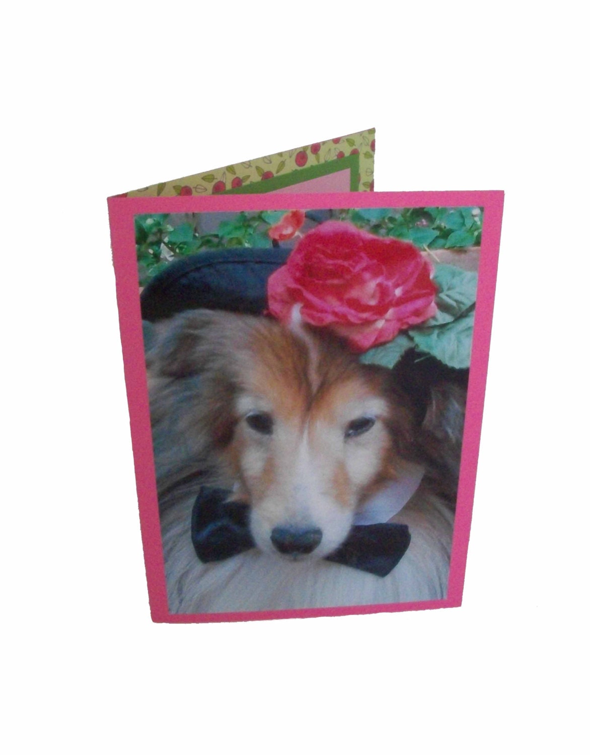 Shetland Sheepdog Card, Blank Dog Card, Sheltie Greeting Card