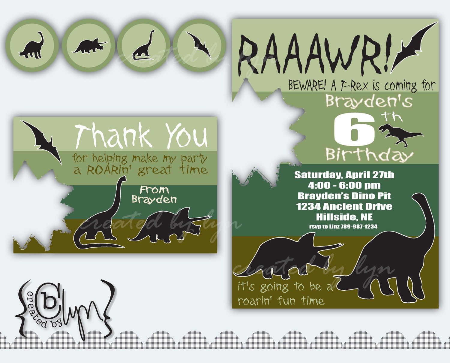 Dinosaur Party Pack