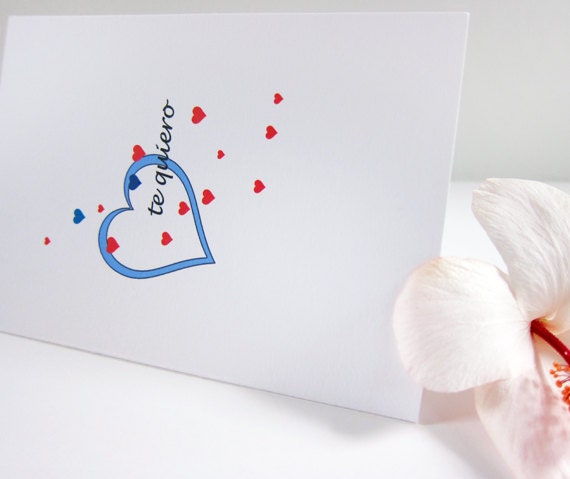 Te Quiero  Greeting Card Fine Art Print Mother's Day