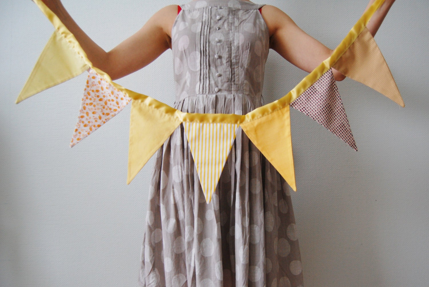 Bunting. Honey bunting. Photo-booth bunting. Flag banner.