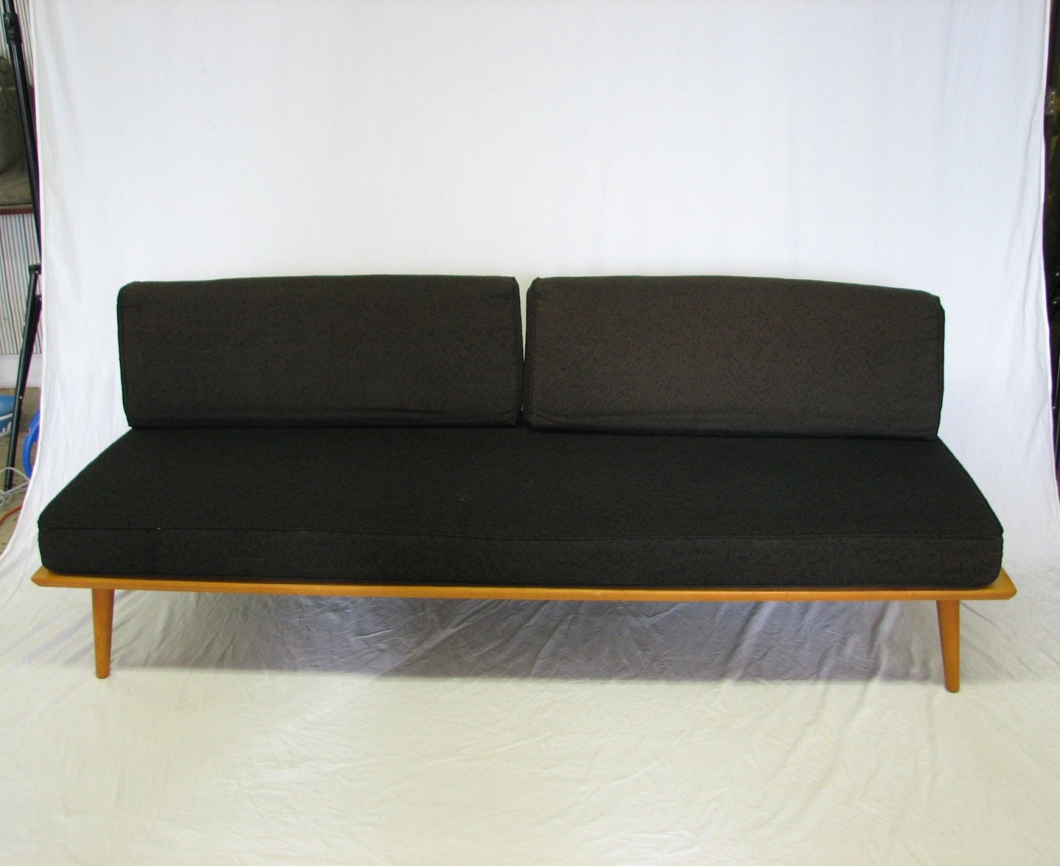 Mid Century Modern, danish, retro, Vintage upholstered Paul McCobb Daybed