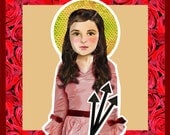 Saint Philomena dress up magnetic paper doll