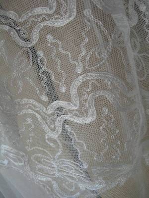 Antique Edwardian Wedding Veil/Shawl