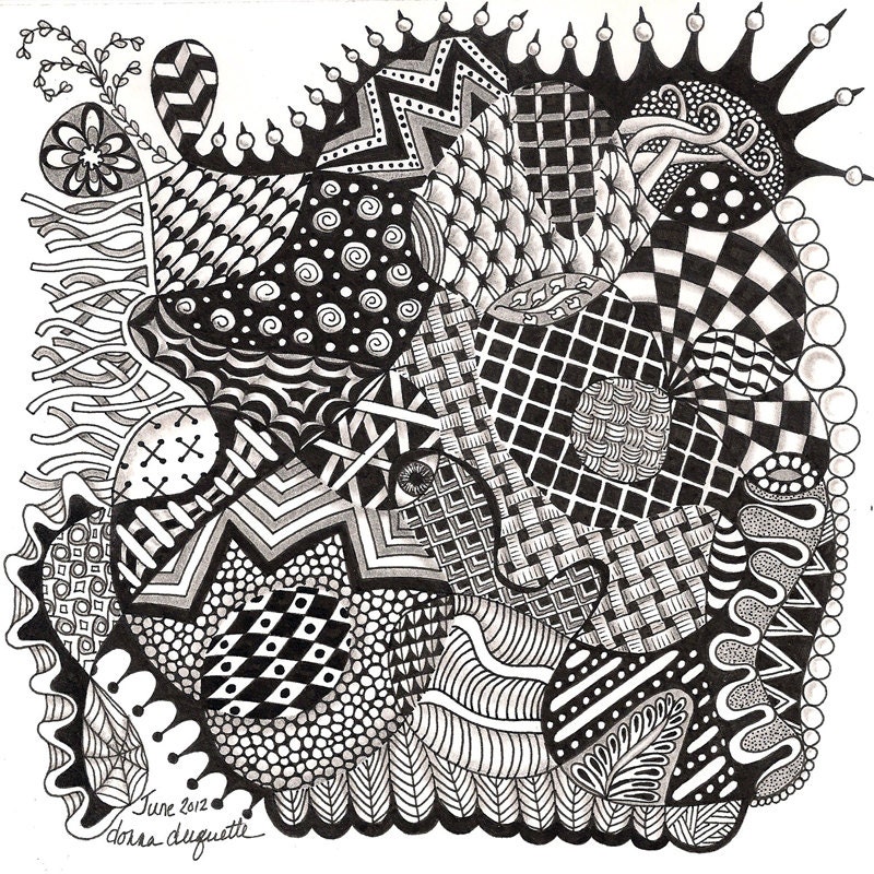 My Mind's Eye (original pen and ink drawing)