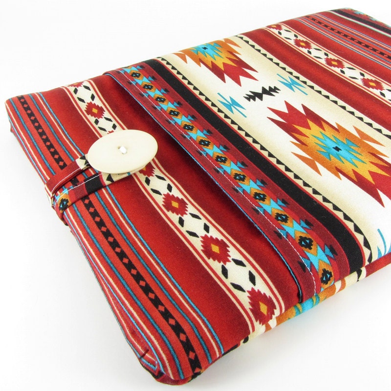 MacBook Air Case, MacBook Air Sleeve, MacBook Air 13 Case, MacBook Air 13  Sleeve, 13 Inch MacBook Case - Aztec, Tribal, Navajo