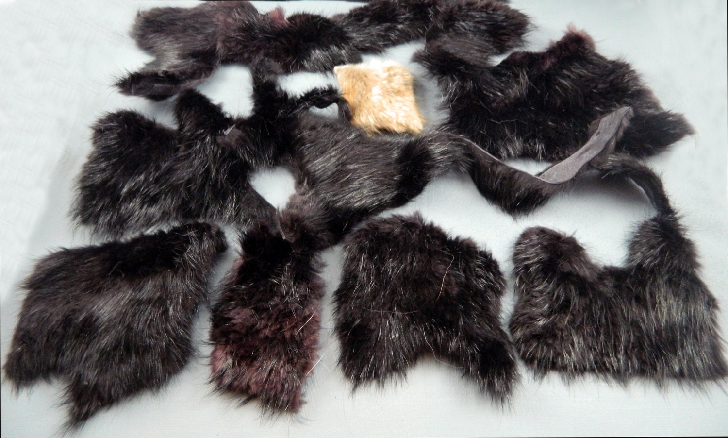 Fur Scraps BEAVER Black Fur Scraps BVR2 Arctic Store Arktika Russia