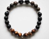 Men's Bracelet - Skull Bracelet with Sterling Silver