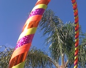 TUTTI FRUTTI - Custom Hula Hoop - Weighed Adult Kid Fitness Exercise Hula Hoops