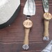 Rustic Wedding Cake Knife and Server Personalized
