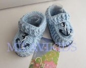 Crochet anchor baby booties, Anchor boy booties, Nautical Baby Boy Booties, Crochet baby booties, Crochet Sailor booties, READY TO SHIP