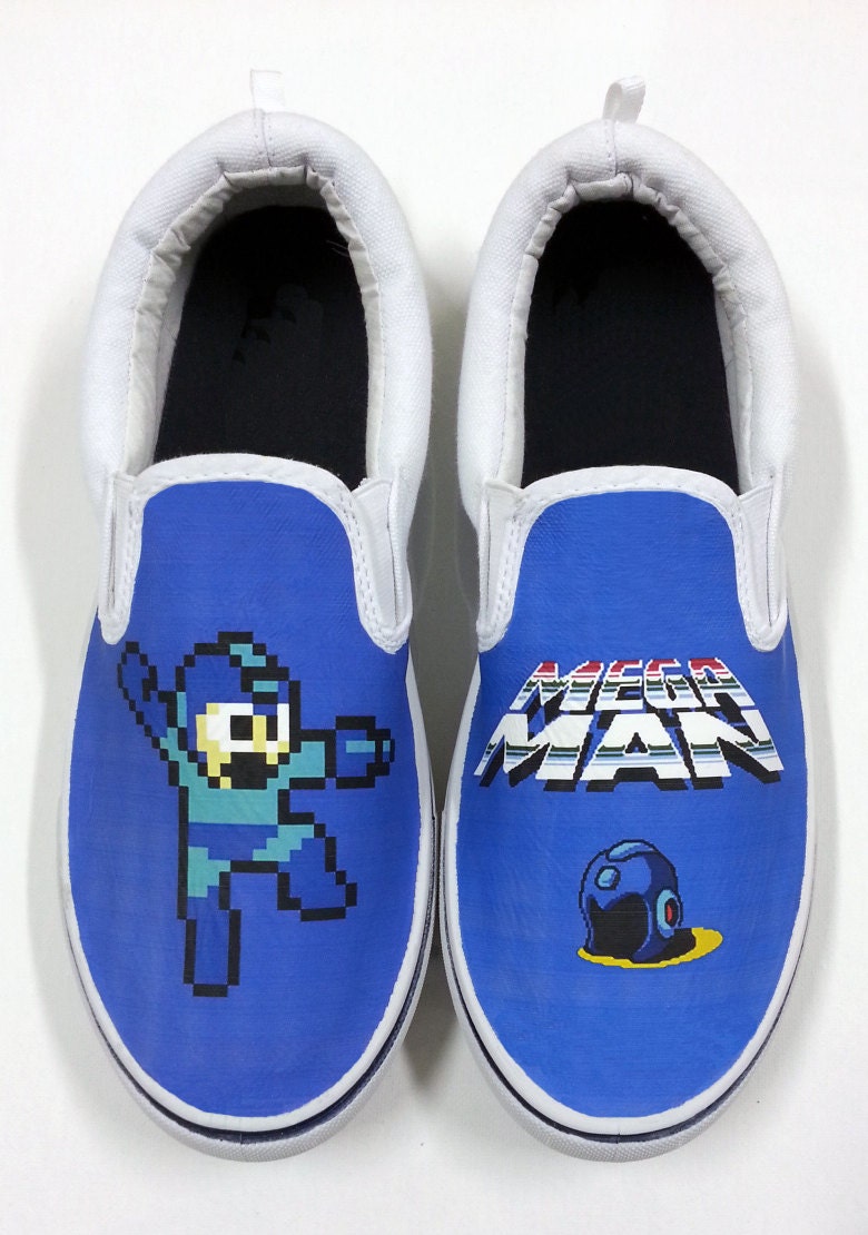 Custom Megaman Shoes