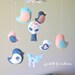 Baby Crib Mobile - Baby Crib Mobile - Mobile - Birds Mobile - Baby Girl Mobile